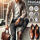 A stylish man showcasing frugalmalefashion with a classic outfit on a budget.