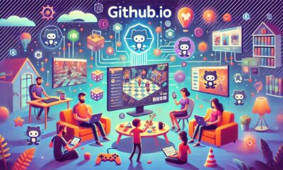 GitHub.io games showcasing a vibrant collection of indie browser-based titles