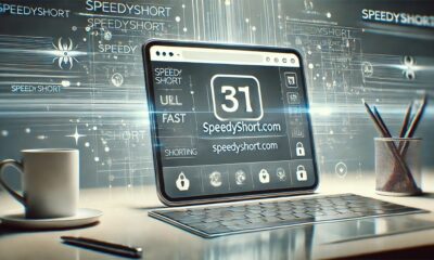 A screenshot of Speedyshort.com showcasing its sleek, user-friendly URL shortening platform.