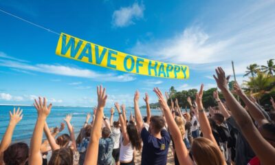 Journey of positivity and happiness with wave_of_happy_