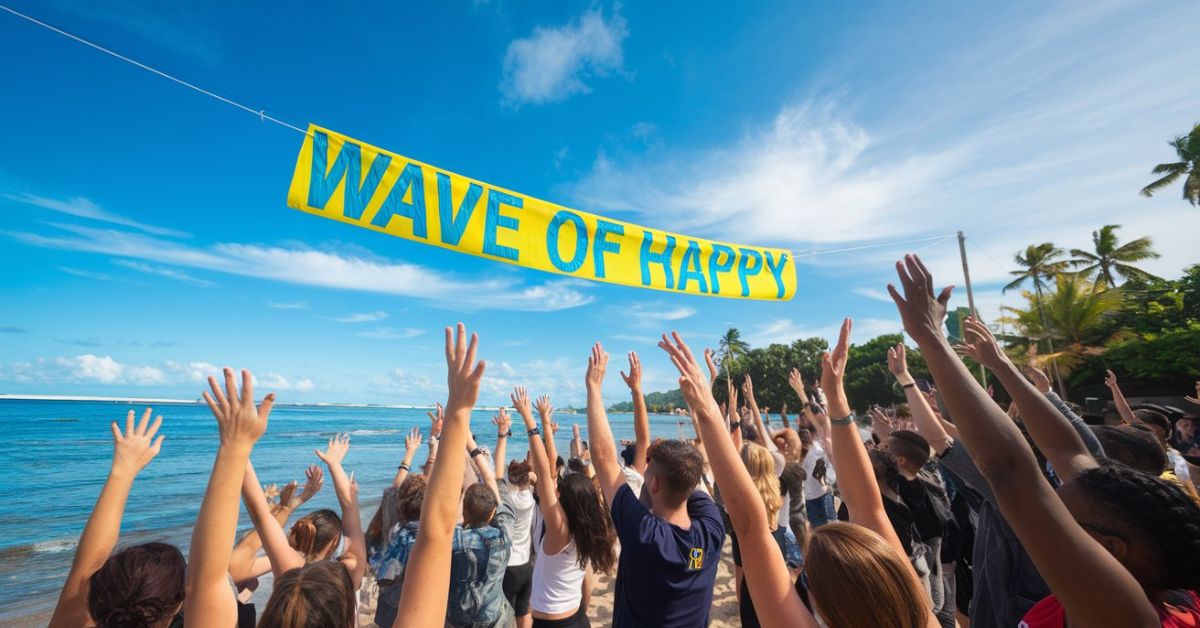 Journey of positivity and happiness with wave_of_happy_