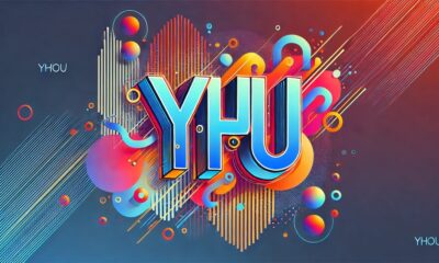 Abstract representation of the word yhou symbolizing creativity and innovation, featuring dynamic shapes and vibrant colors.