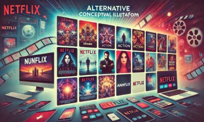 Nunflix platform for free streaming movies and TV shows, inspired by Warrior Nun and Netflix clone.