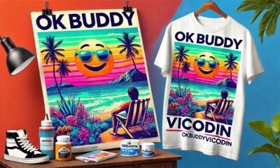 Okbuddyvicodin shirt featuring a bold, meme-inspired graphic design with a trendy and casual appeal.