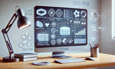 SSIS 858 interface on a computer screen showcasing data integration features.