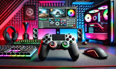 Durazn Controller showcasing sleek design and customizable gaming features