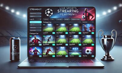 Streameast live sports streaming platform interface