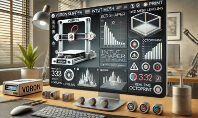 Interface showcasing Voron Klipper plugins for 3D printer optimization