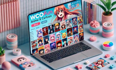 Wcofun anime and cartoon streaming platform interface