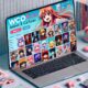 Wcofun anime and cartoon streaming platform interface